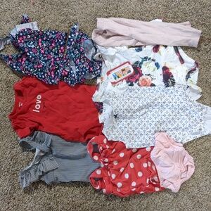 9-12 girl lot bundle some carter's